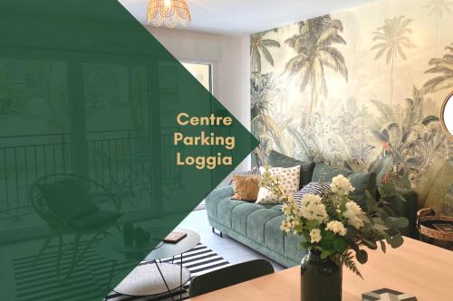 Gares Apartment | NOUVEAU - Jungle Montpeul - Clim - Wifi fibre - Netflix - 5' du centre et gare - Parking - Loggia - 15' des plages