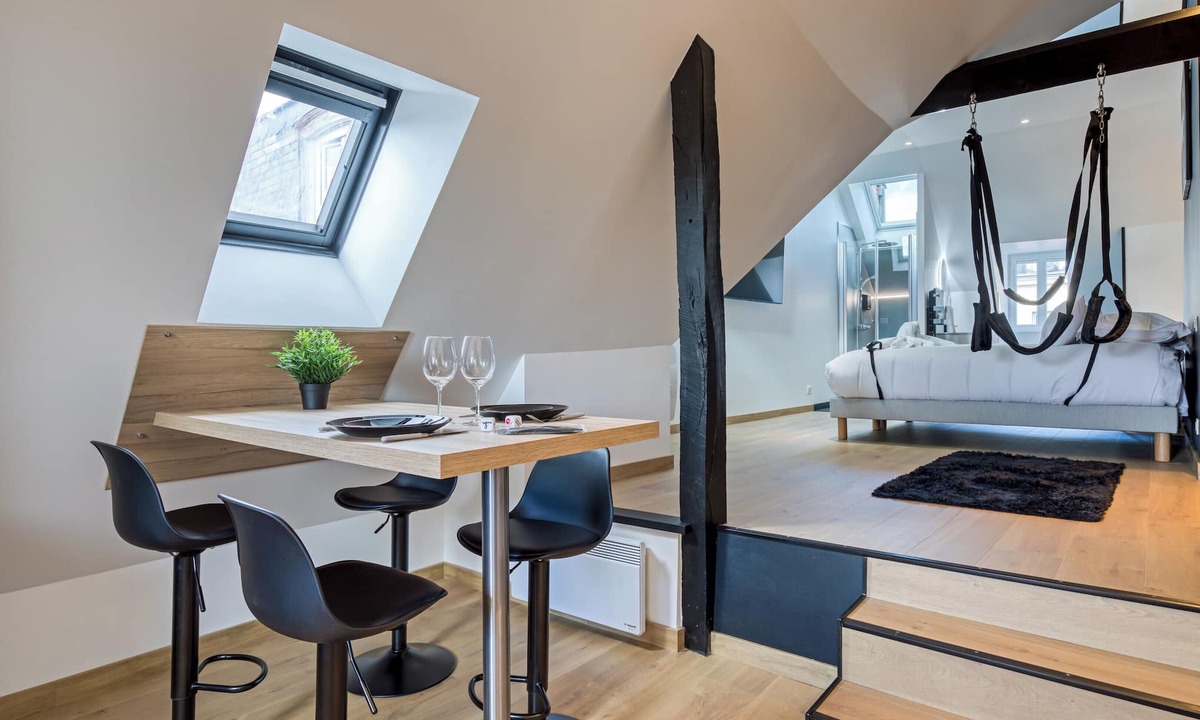 Bourg-Achard Apartment | Nuits secrètes, un instant privilégié et sensuel