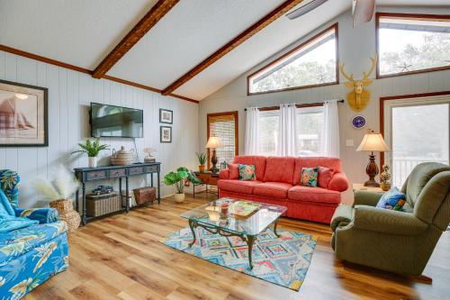 Tranquil Harbour House | Oak Island Vacation Rental w/Decks, Walk to Beach