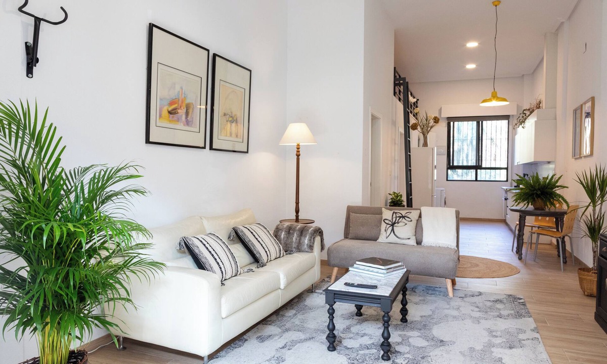 Algoros Apartment | Oasis Urbano Elche - Terrace and Palm Grove Views