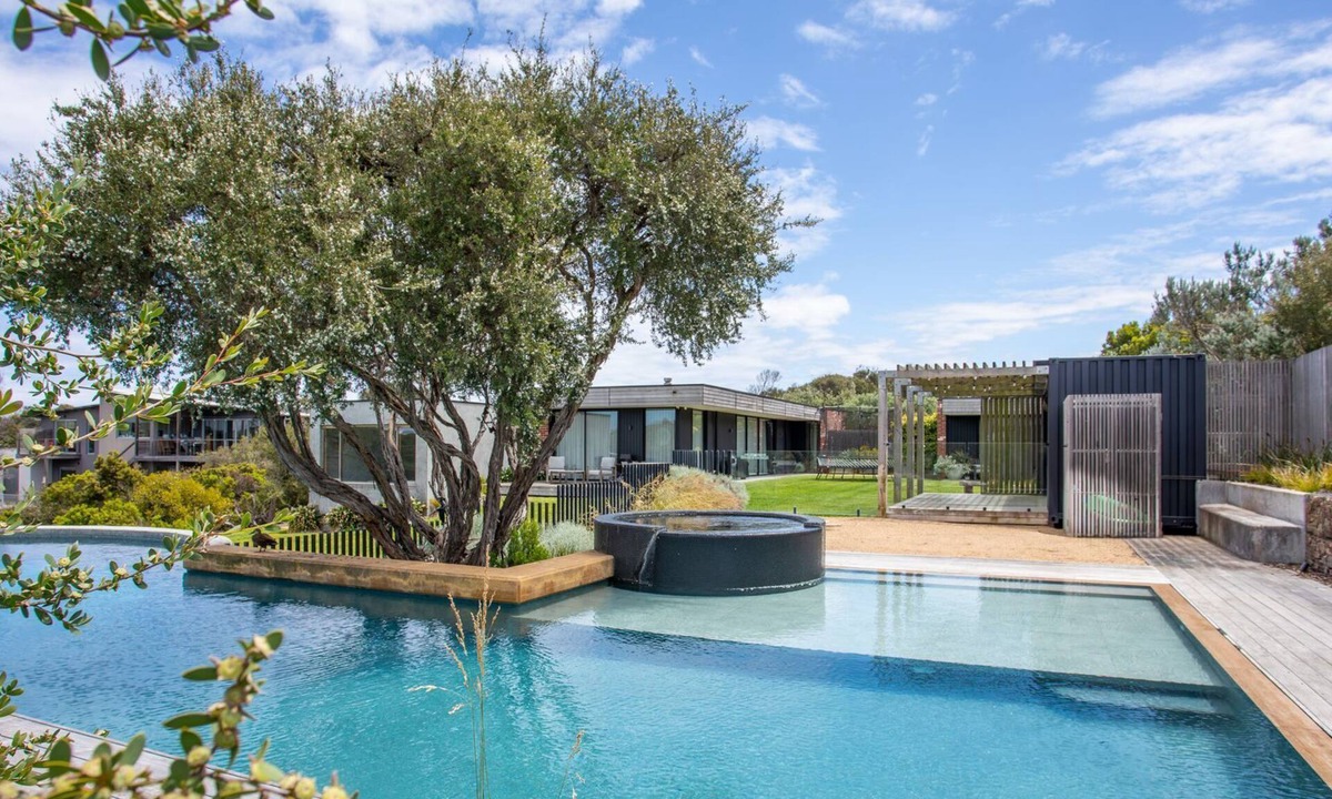 St. Andrews Beach House | Ocean Blue gas heated pool and spa