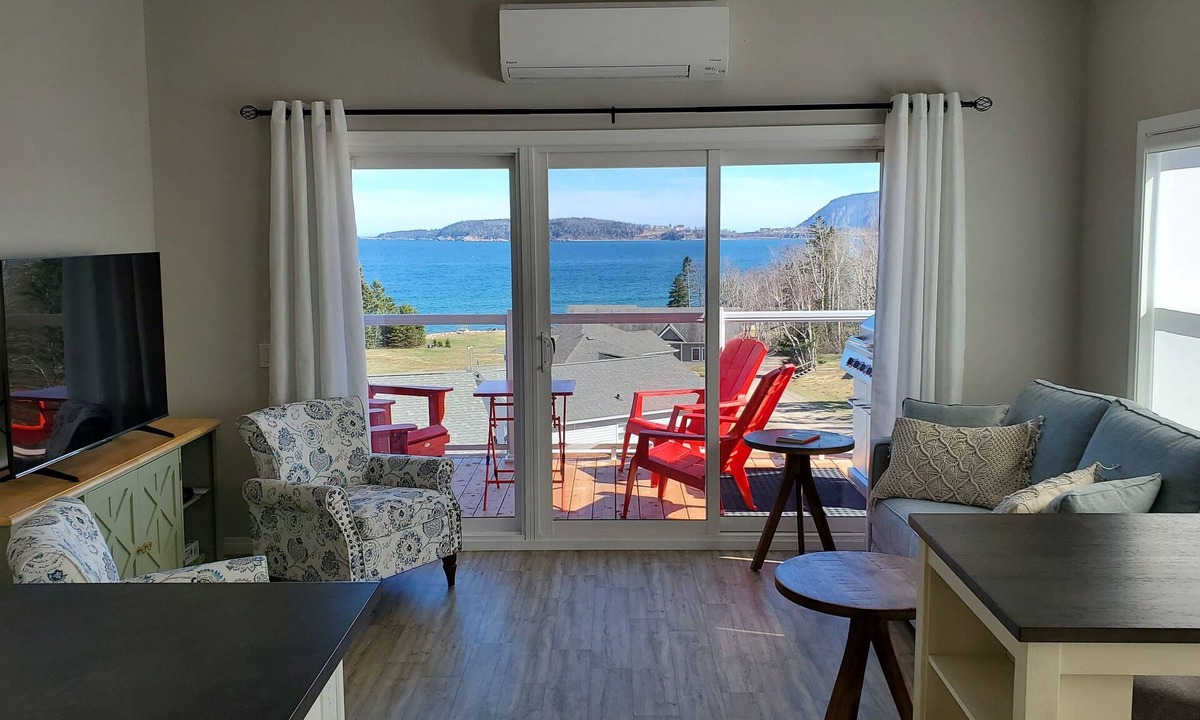 Ingonish Condo | Ocean Breeze Relaxing Ocean Front