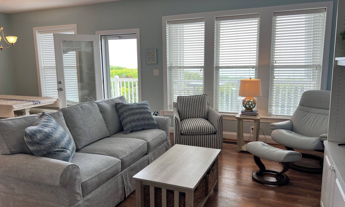Indian Beach Condo | Ocean Club F103-Relax at Tranquil Oceanfront Condo-