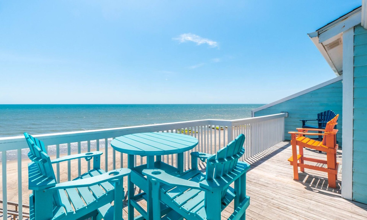 Kure Beach Condo | Ocean Dunes 2002 | Oceanfront + Community Pool!