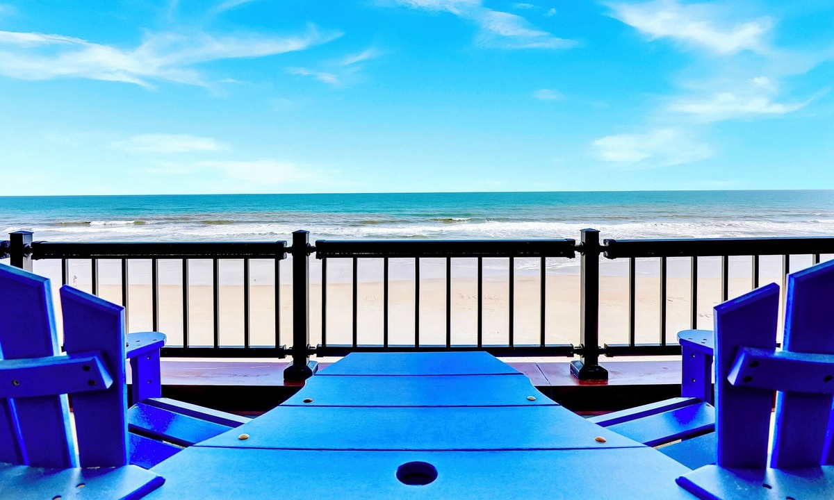 North Topsail Beach Condo | Ocean Front; Top Floor; Two Master Suites; Corner Unit; Single Floor; Elevator