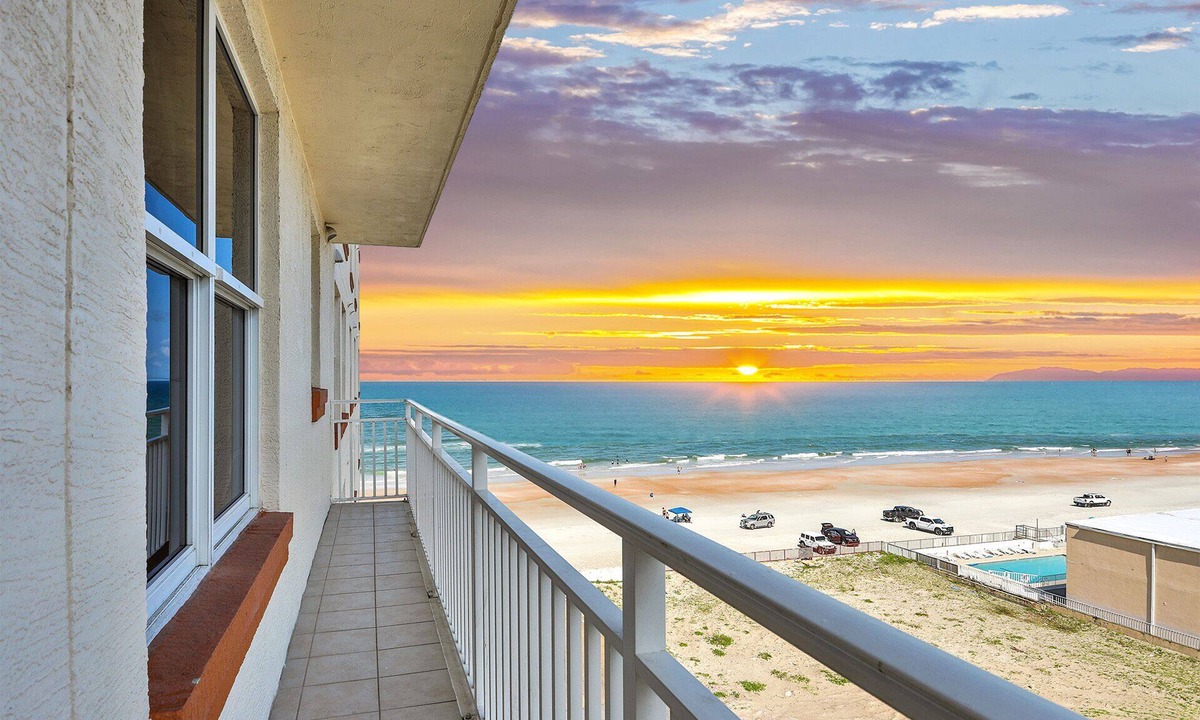 Schulte Park Condo | Ocean Side View-HeatedPool-Opus #605
