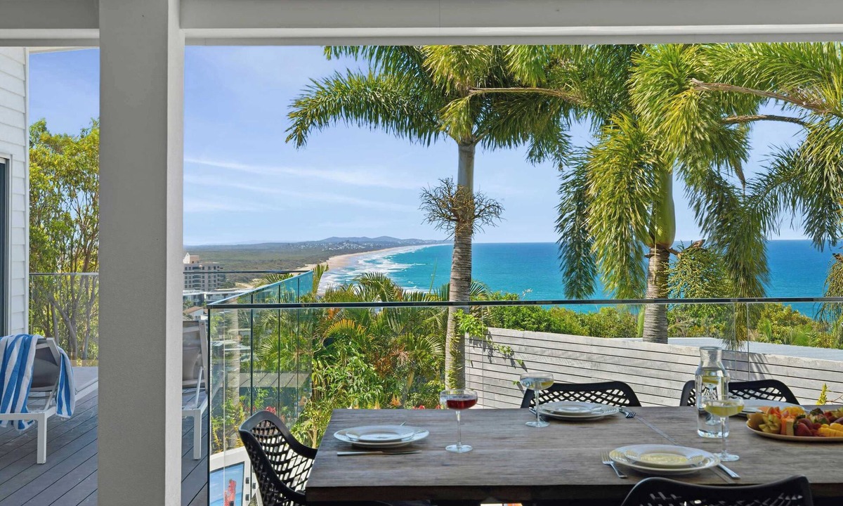 Coolum Beach House | Ocean View Beach House - Pet Friendly & Pool