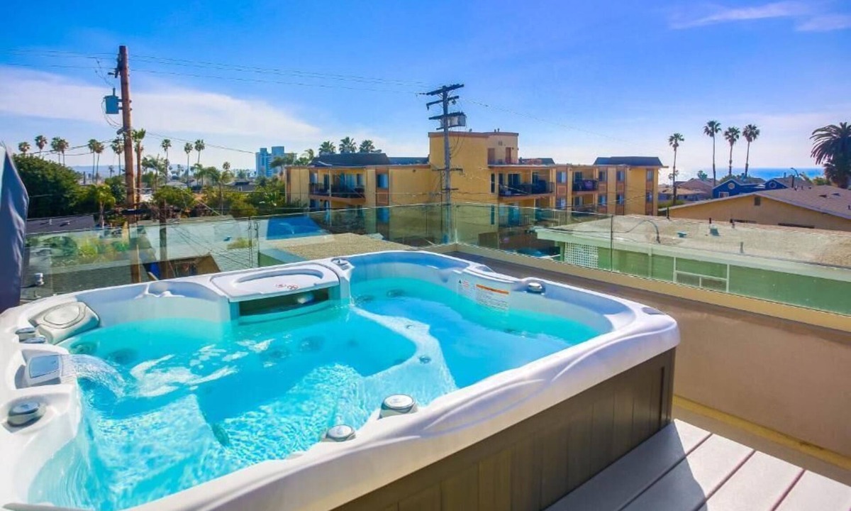 North Pacific Beach House | Ocean-View Home Blocks to Beach with Private Hot Tub & Rooftop Deck!