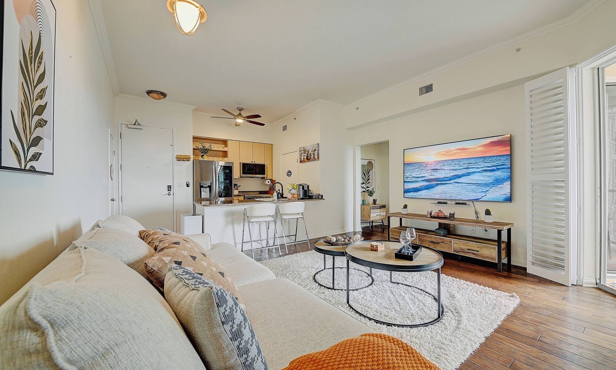 Waterfront Condo | Ocean View Oasis next to Convention Center and Beach with Free Parking