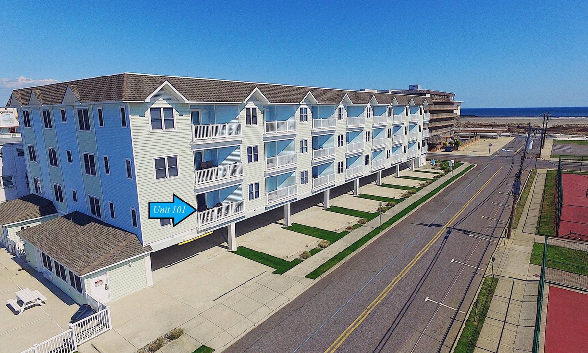 Wildwood Crest Condo | Ocean Views, Steps To Beach, and Close To Everything!