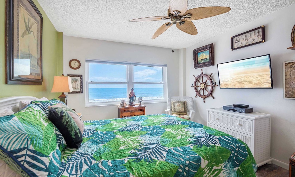 South Patrick Shores Apartment | Oceanfront 2BR-Perfect Beach View Balcony