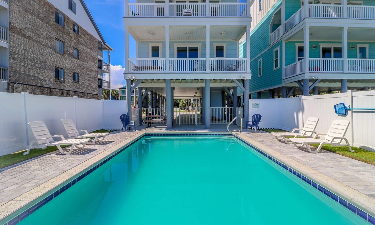 Surfside Beach House | Oceanfront 8BR Family Home w/Pool & Beach Access near Surfside Pier