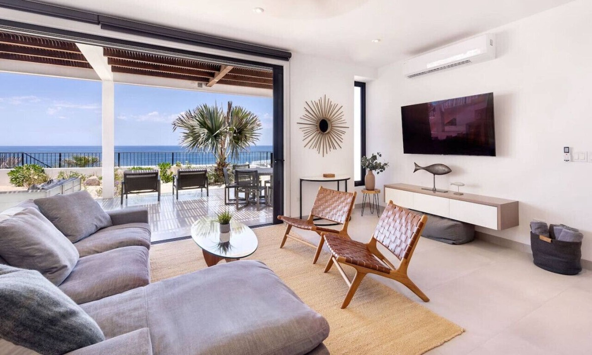 Cerritos Apartment | Oceanfront Condo Steps Away From Cerritos Beach