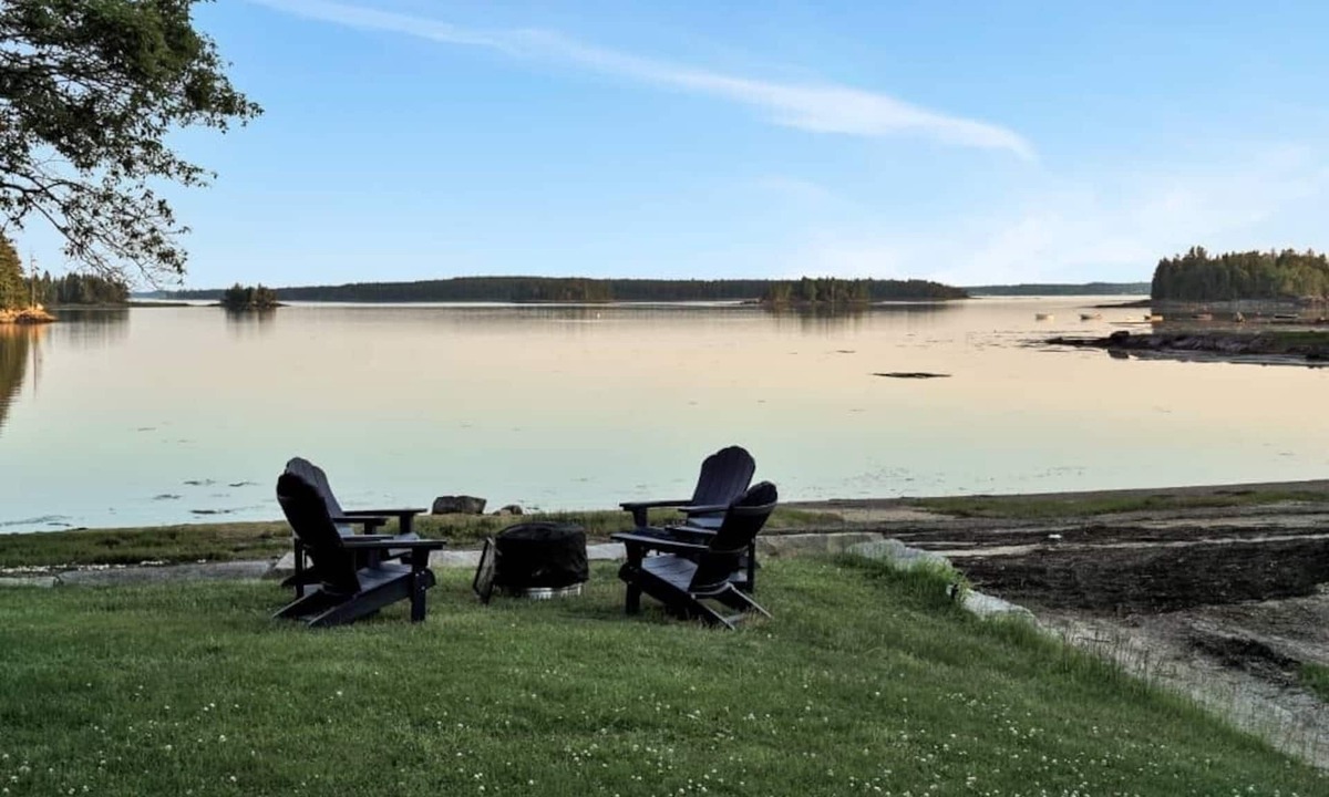 Milbridge Cottage | Oceanfront Cottage Firepit + Beach Near Acadia & Bar Harbor
