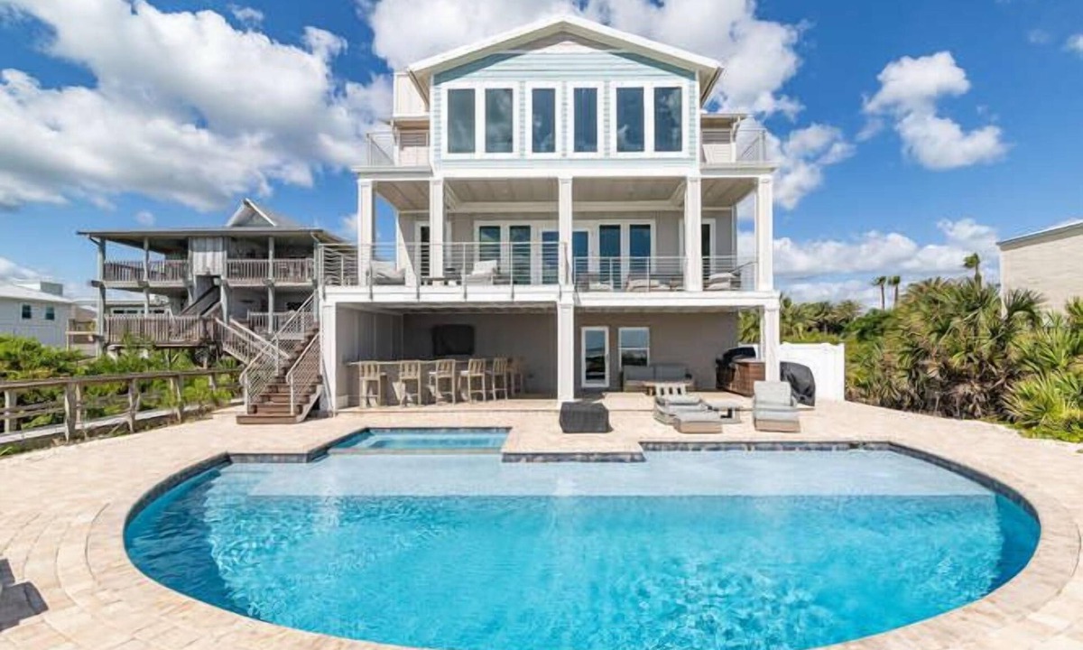 Butler Beach House | Oceanfront! Pool, Hot tub