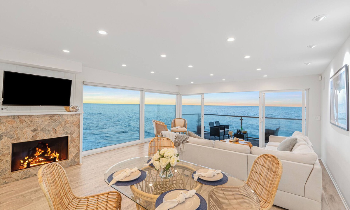 Eastern Malibu Condo | Oceanfront Retreat with Multiple Balconies, Direct Beach Access & Sweeping Views