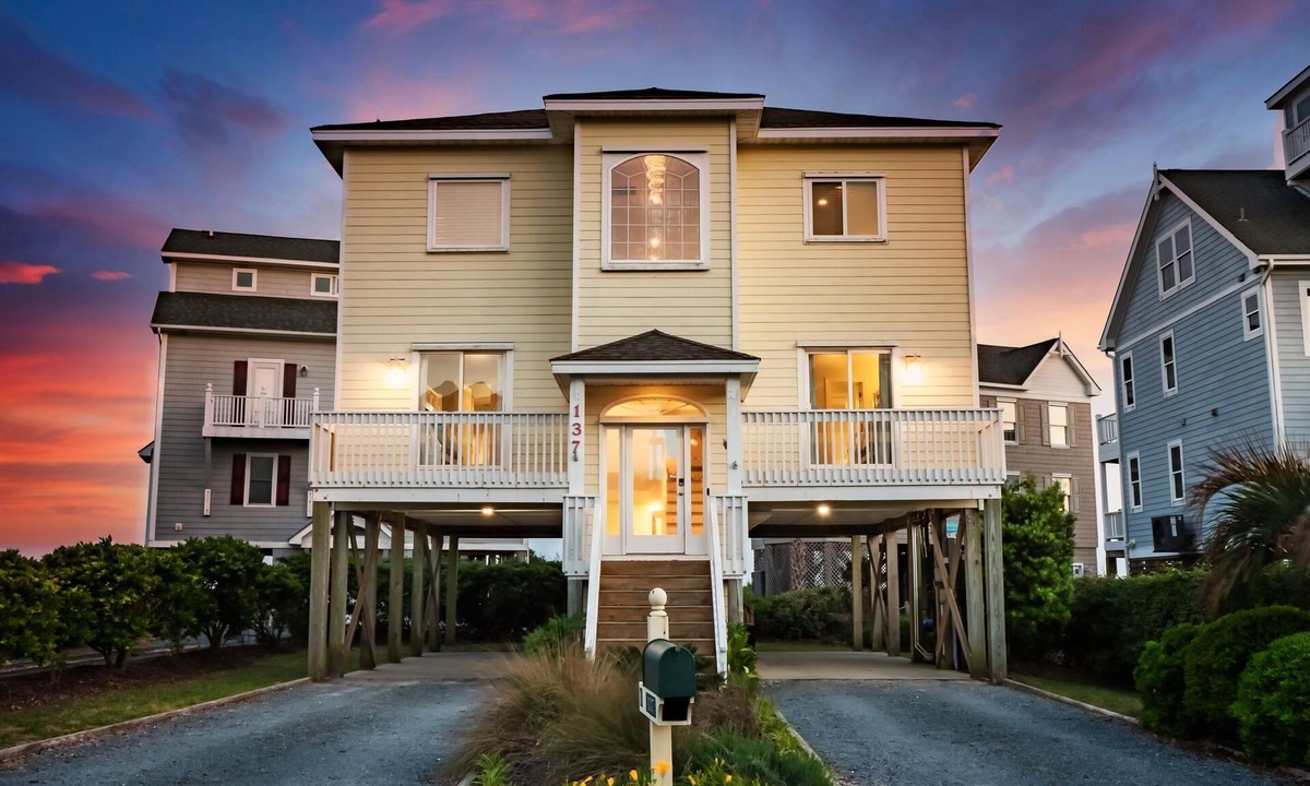 Village of Stump Sound House | Oceanfront home w/Relaxing views! Pet Friendly