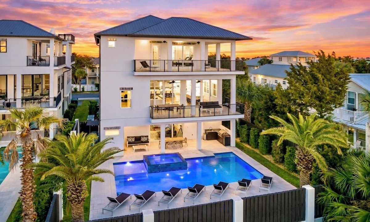 Miramar Beach House | Ocean’s 10: Private Beach, Gulf Views, Heated Pool & Spa, Golf Cart, 8,200+ SqFt