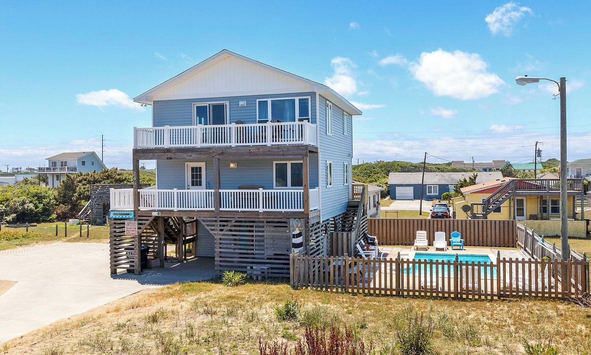 Colington House | Oceanside, Private Pool, Ocean Views, Close to Beach, KD246, Fitzgerald