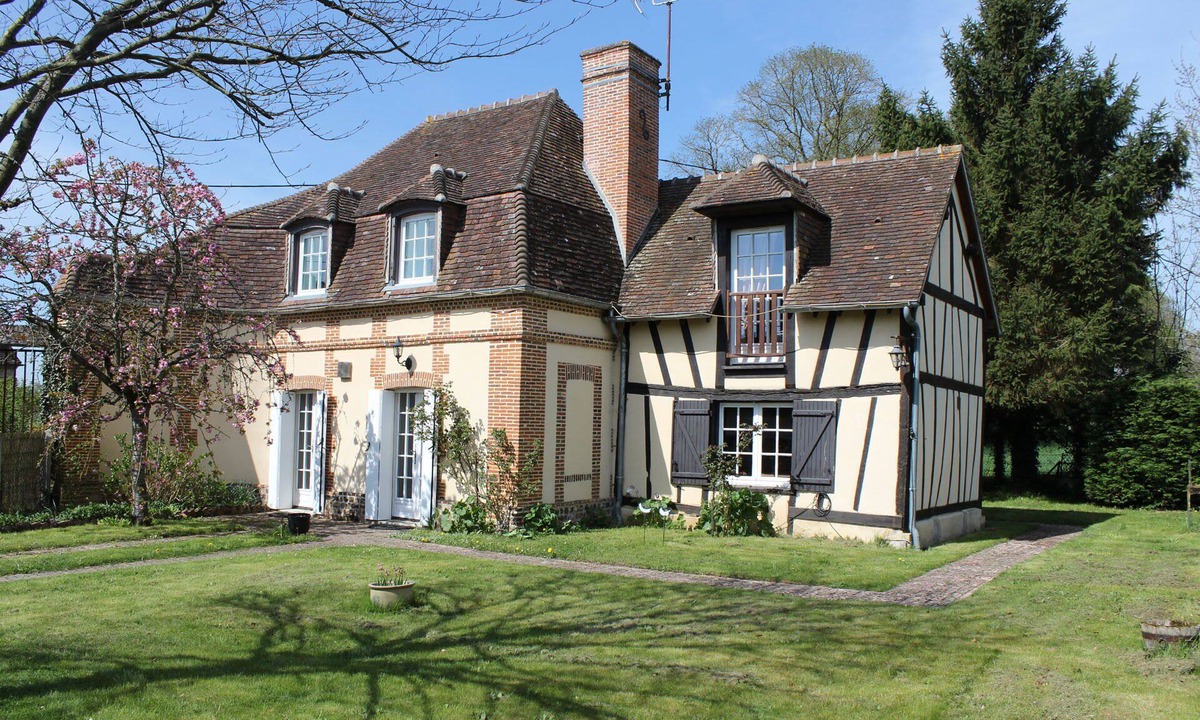 La Haye-Saint-Sylvestre House | Old typical Norman castle guard house in the Pays d'Ouche