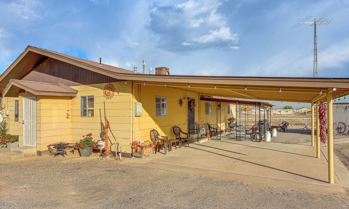 Aztec House | On 17-Acre Lot w/Barn & Patio: Rural Aztec Home