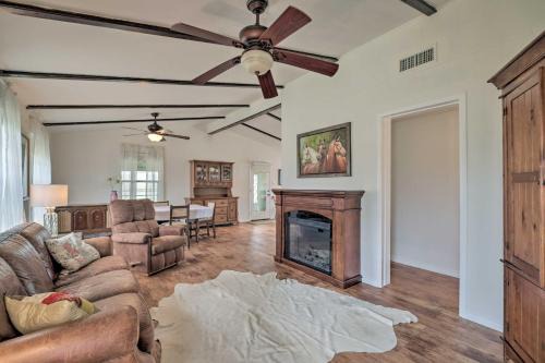 Carmine House | On Scenic 60-Acre Farm: Carmine Cottage w/Porch