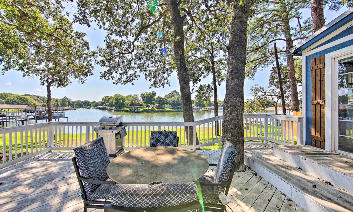 Gun Barrel City House | On-Site Boat Launch: Gun Barrel City Lake House