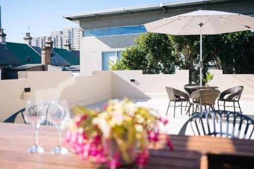 Waterloo House | OnceUp A BlueMoon Terrace nr CBD