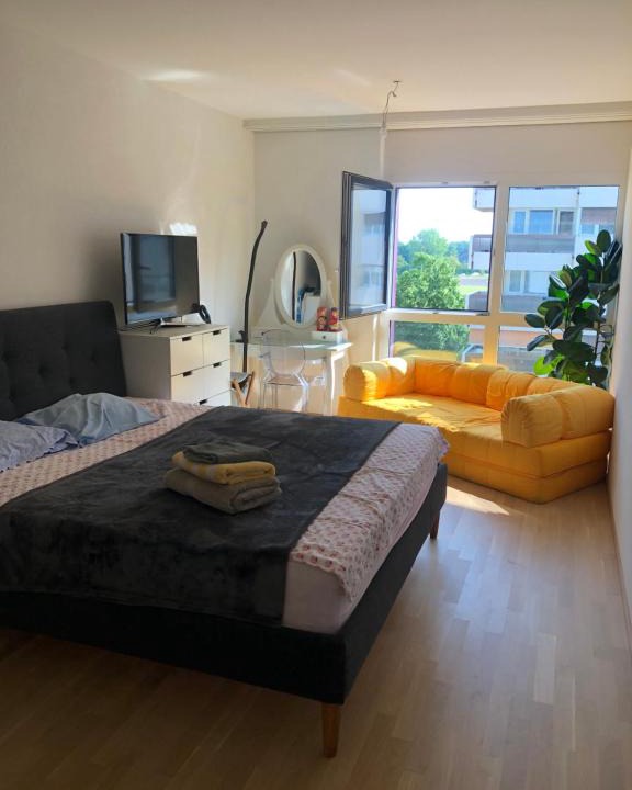Meyrin Apartment | One bedroom 3pieces entire Modern Appartment close to Airport, CERN, Palexpo, public transport to the center of Geneva