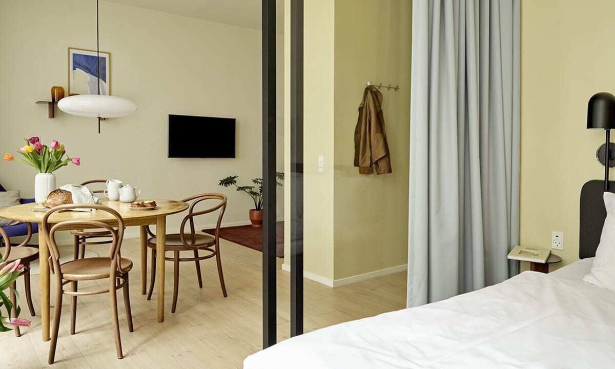 Copenhagen City Centre Apartment | One-Bedroom Apartment for 4