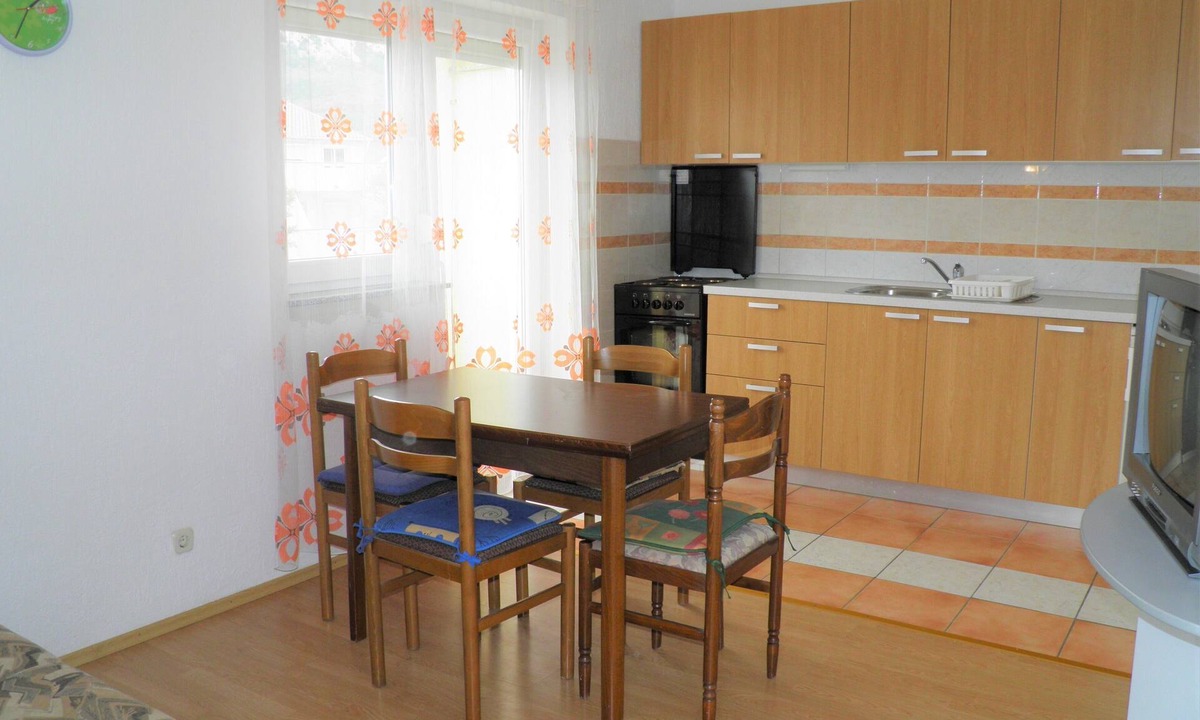 Jurandvor Apartment | One bedroom apartment with balcony and sea view Baška, Krk (A-24181-a)