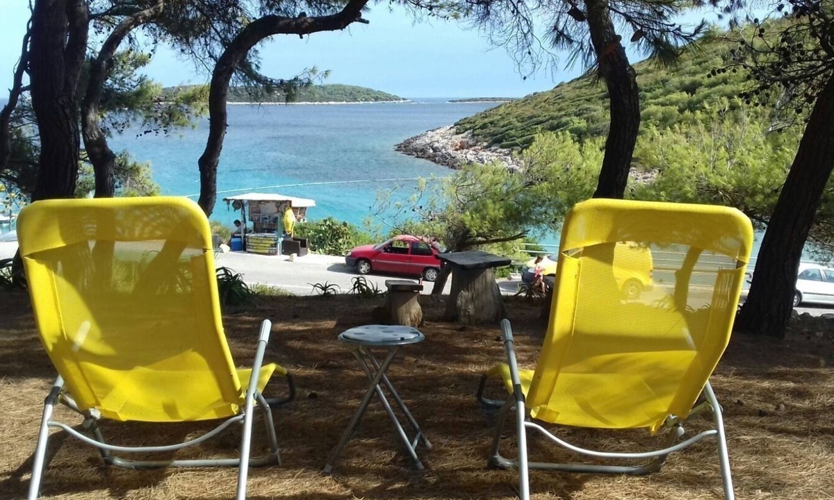 Milna Apartment | One bedroom apartment with terrace and sea view Milna, Vis (A-8490-a)