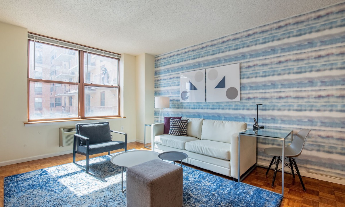 Hoboken Apartment | One Bedroom in Waterfront Building with NYC Views
