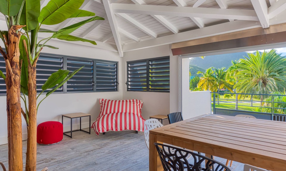 Anse Marcel Apartment | One bedroom loft marina Anse Marcel