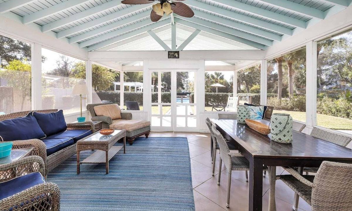 Saint Simons Island House | One of three cottages with a shared pool!