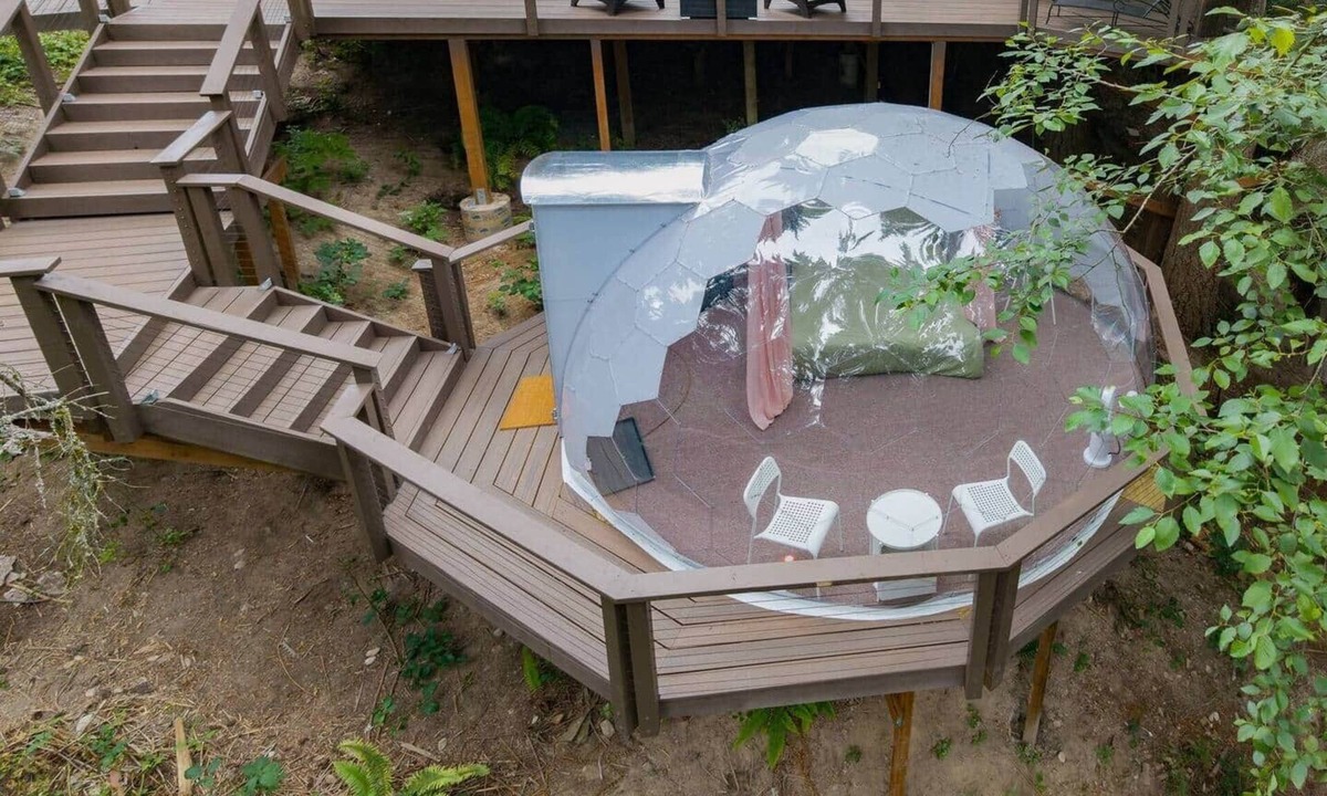 Silver Lake House | Opal Dome · Spacious Stay w/AC, Hot Tub & Sauna