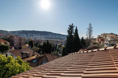 Cimiez Apartment | Open View Terrace - Wide 2 Bdr Quiet Area