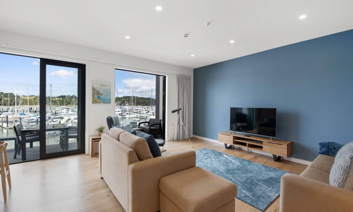 Opua Apartment | Opua Apartment Marina Views