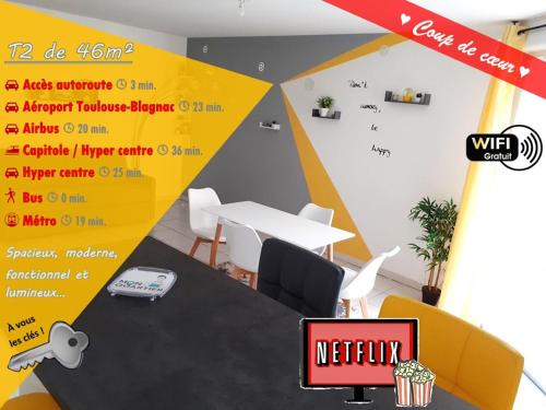 Saint-Alban Apartment | ORBIS - "Eldorado Saint-Jacques" - Terrasse - WiFi - Parking - 24h sur 24 - 7 jours sur 7