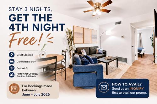Stillwater Apartment | OSU Weekend Retreat - Steps to Campus