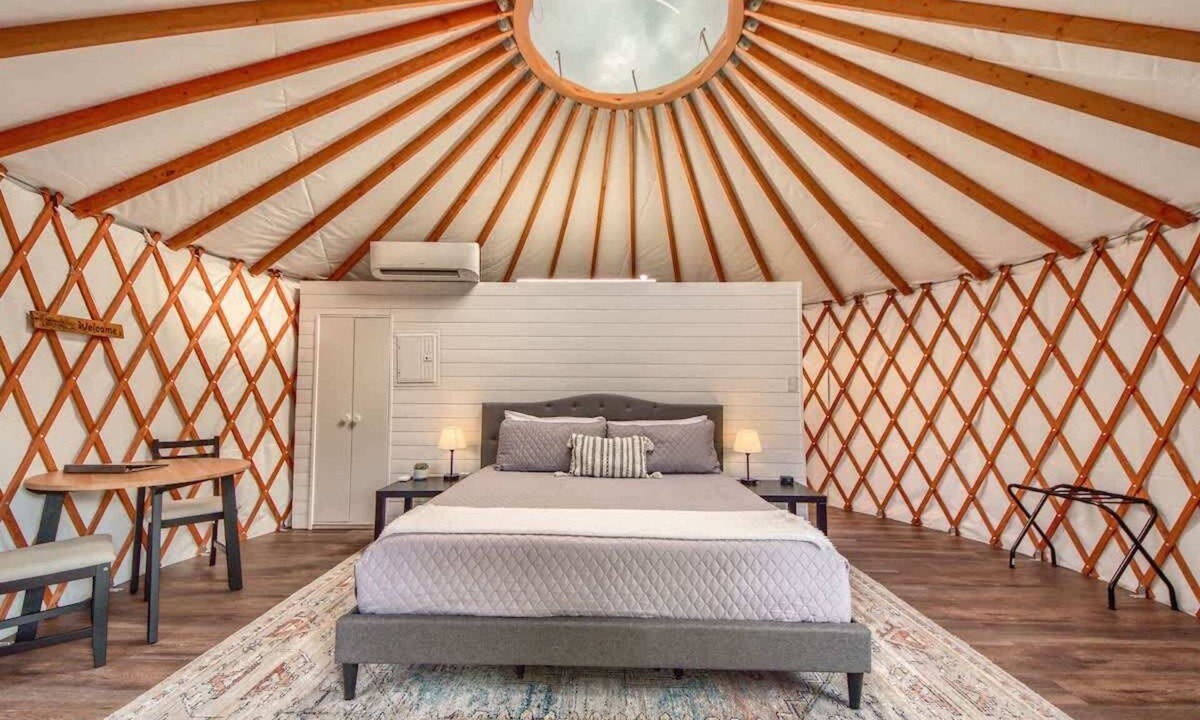 New Braunfels House | OT 3515H Texas Yurt Haus Horned Frog