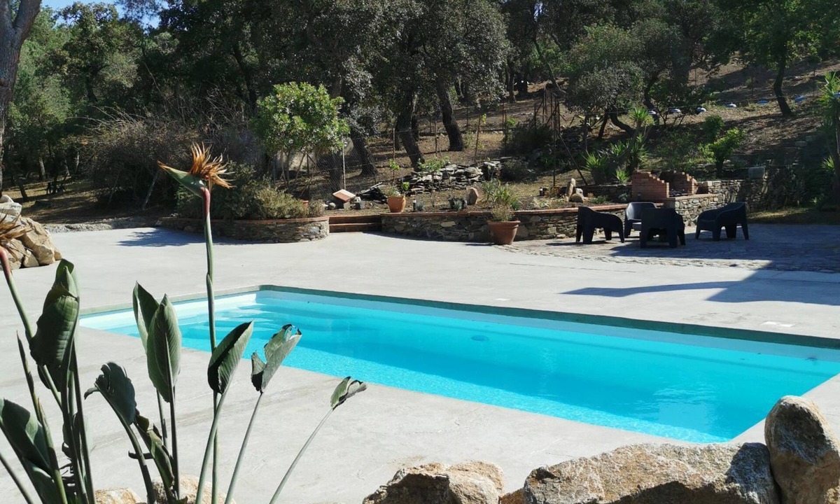 Plage d'Argeles Apartment | Outbuilding in traditional Mas with swimming pool