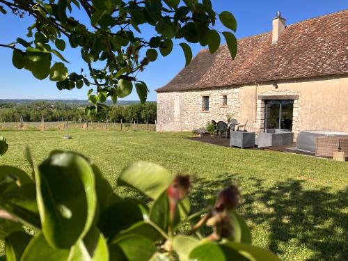 Pomport House | Périgourdine avec spa et vue