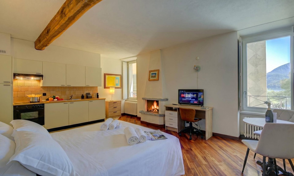 Morcote Apartment | Palazzo Gritti Fiordaliso, Morcote, Switzerland