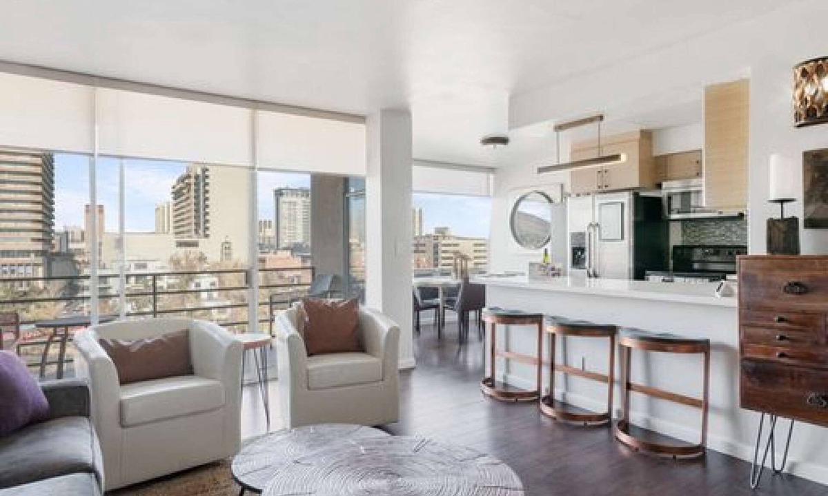 Downtown Reno Condo | Panorama Place - Location, Views, & Upscale Style!
