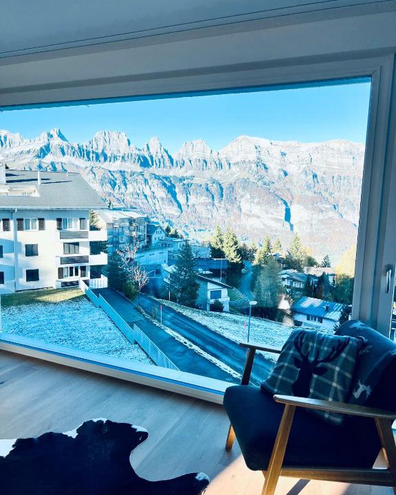 Flums Apartment | Panorama View - CharmingStay