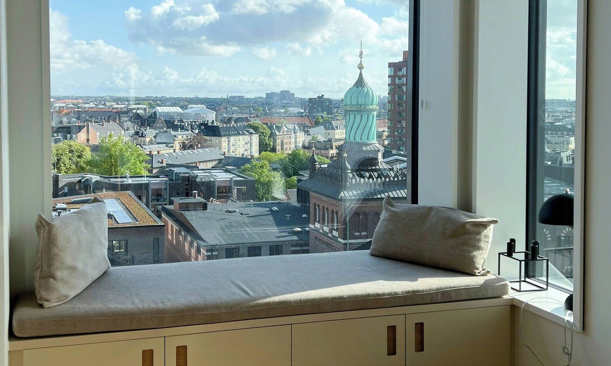 Vesterbro Apartment | Panoramic view over Carlsberg Quarter