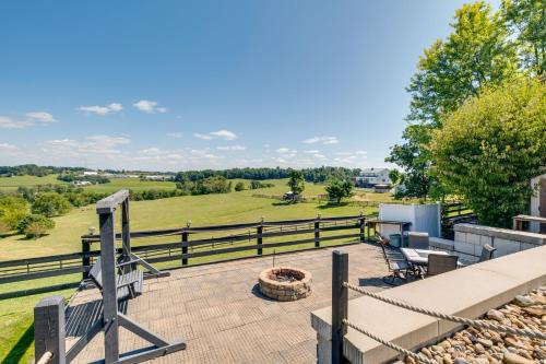 Millersburg Apartment | Panoramic Views: Hillside Millersburg Studio