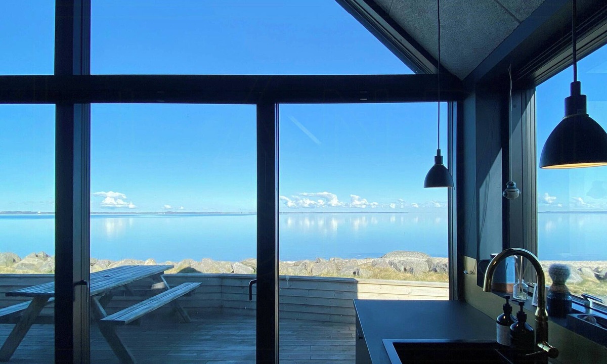 Vinderup House | Panoramic views of Venø Bay at Handbjerg Marina