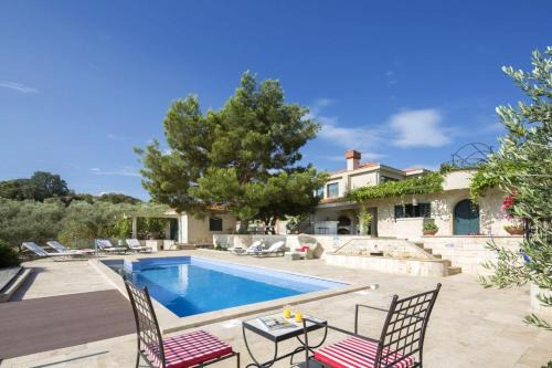 Plano Villa | Panoramic Villa in Prgomet, Sea View and Private Pool